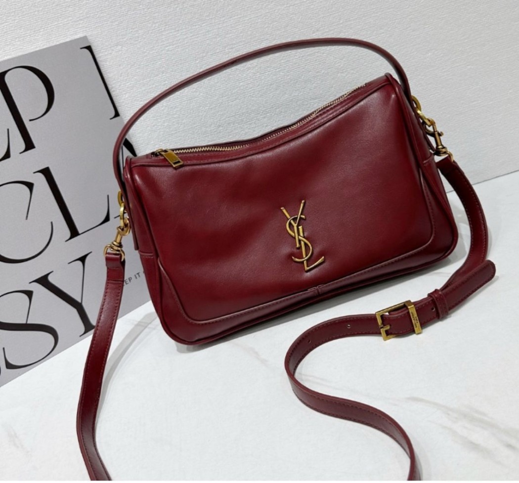 תיק עור YSL קלאסי בשלוש צבעים לבחירה 