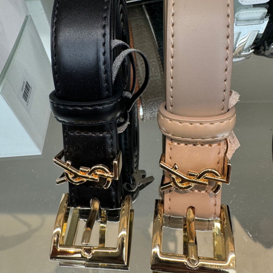 חגורה YSL עור