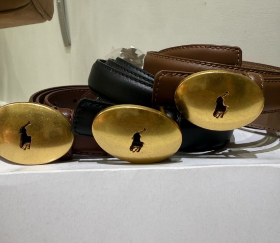 חגורה עור ראלף לורן 